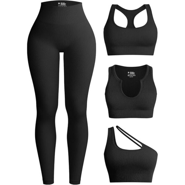 Women's High-Waist Workout Set - Image 4