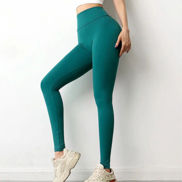 High-Waist Push Up Seamless Tights - Image 3