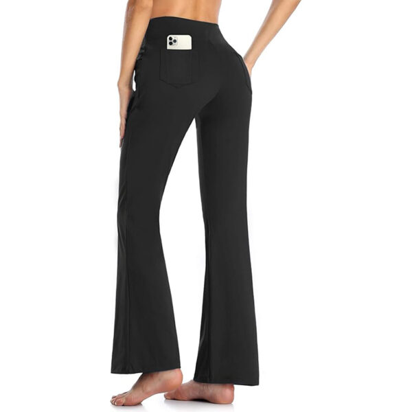 Buttery Soft Bootcut Yoga Pants with Tummy Control - Image 4