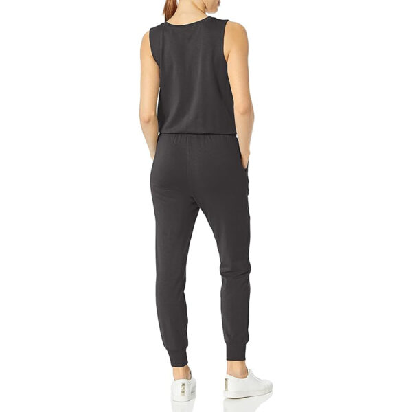 Women’s Studio Terry Fleece Jumpsuit - Image 4